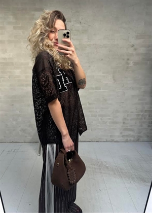 Court lace tee Mocca HAUTE L\'AMITIÈ